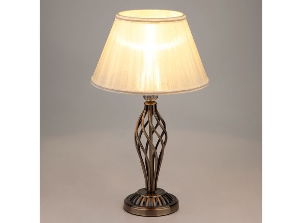 Настольная лампа 01002/1 античная бронза