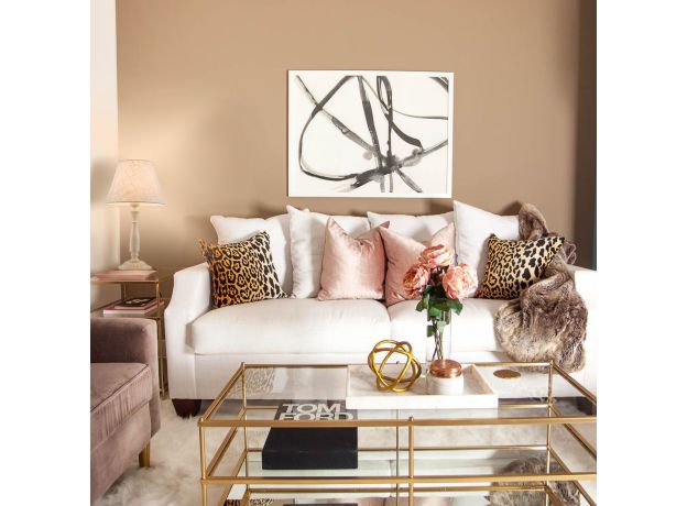 Классическая настольная лампа 01060/1 белый с золотом