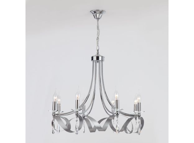 Подвесная люстра в классическом стиле 60064/8 хром