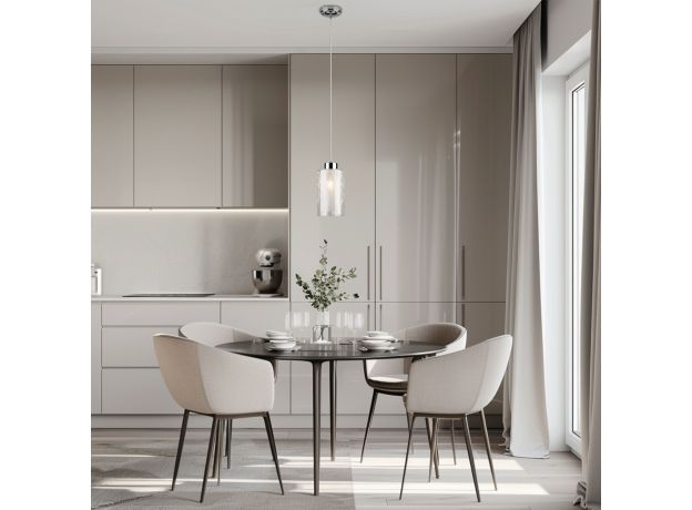 Подвесной светильник 50001/1 хром