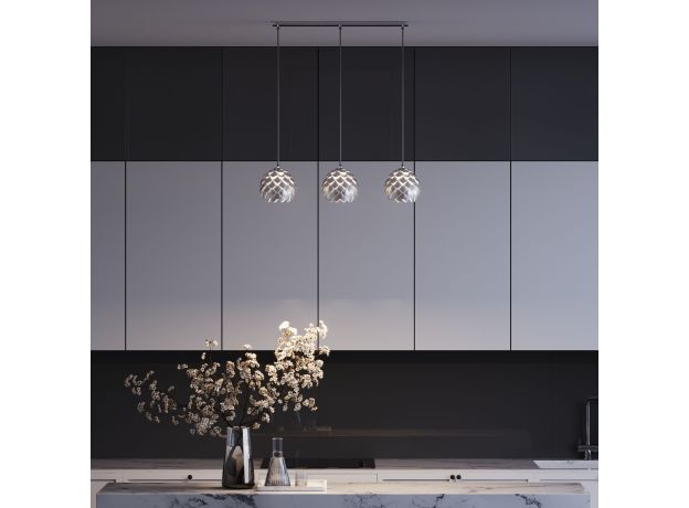 Светильник подвесной с тремя плафонами 304/3