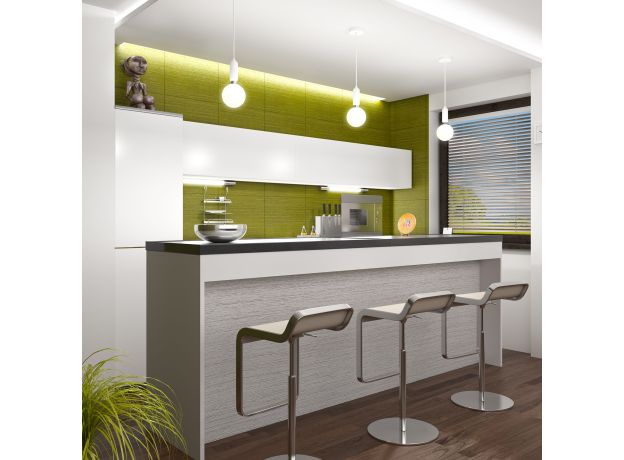 Подвесной светильник со стеклянным плафоном 50151/1