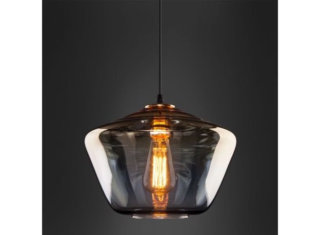 Подвесной светильник со стеклянным плафоном 50199/1 золото