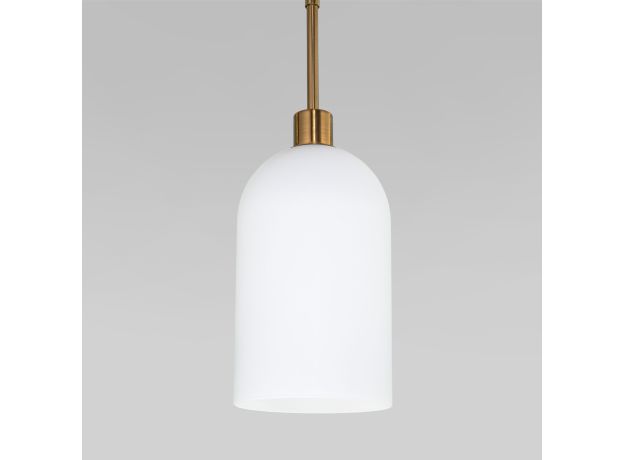 Подвесной светильник со стеклянными плафонами 50357/1 латунь