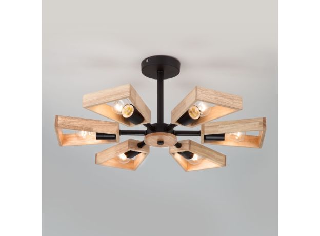 Потолочная люстра в стиле лофт 70056/6 черный