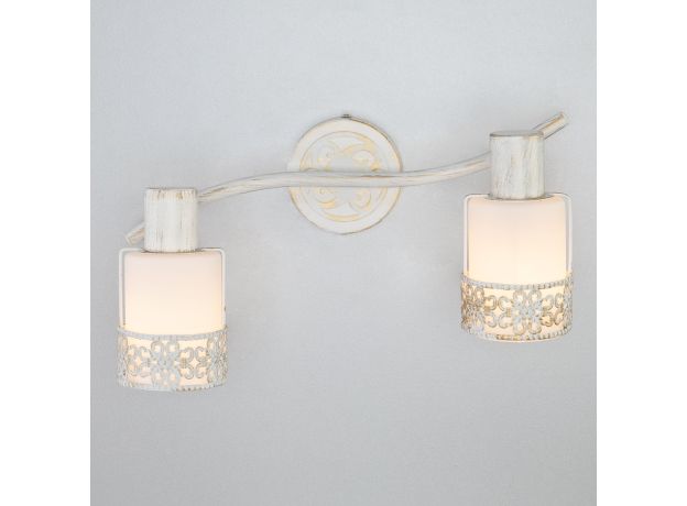 Спот с поворотными плафонами 20025/2 белый с золотом