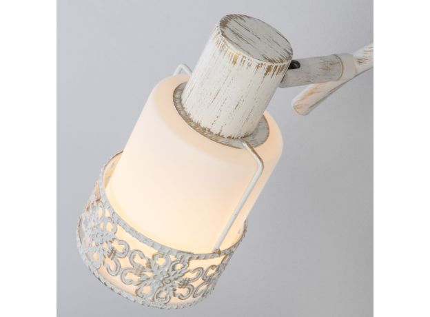 Спот с поворотными плафонами 20025/2 белый с золотом