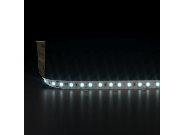 Светодиодная лента 12 В 14.4 Вт/м 60 Led/м 5050 IP20, холодный белый 6500К, 5 м Лента светодиодная 12V 14,4W 60Led 5050 IP20 холодный белый, 5м