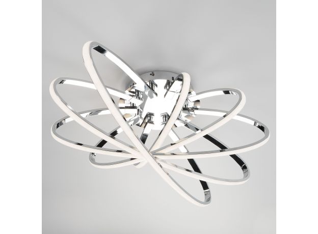 Светодиодная потолочная люстра 90100/5 хром