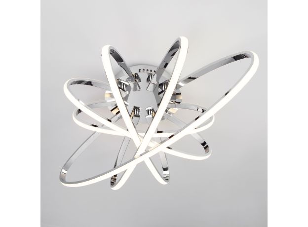 Светодиодная потолочная люстра 90100/5 хром