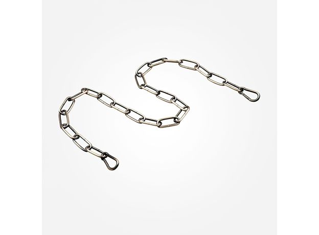 Цепь с карабинами 1 м черный с золотом 10304 черный с золотом