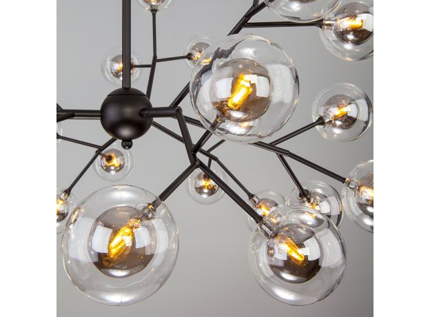 Умная подвесная люстра со стеклянными плафонами 545 Smart