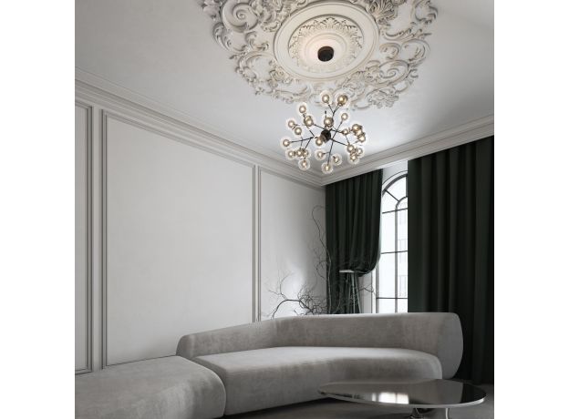 Умная подвесная люстра со стеклянными плафонами 545 Smart