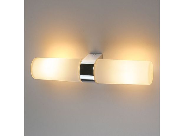 Влагостойкий  настенный  светильник Round Round 2 х 42W хром