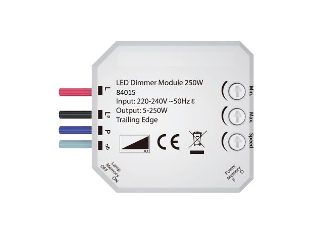84015-B Коробочный LED диммер  max. 250W