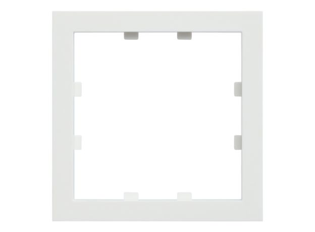 Адаптер 55х55 мм, белый сатин (32881 MW)