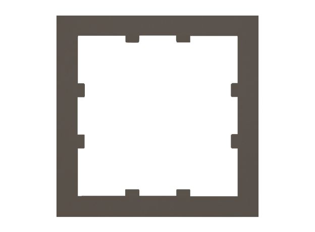 Адаптер 55х55 мм, капучино (32881 CP)