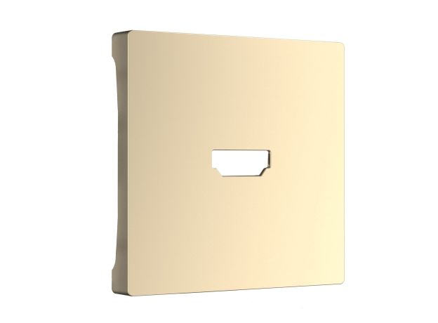 W1196011/ Накладка для розетки HDMI (шампань) W1196011