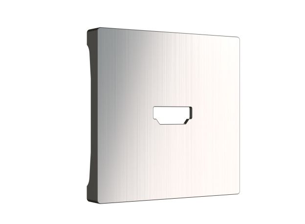W1196002/ Накладка для розетки HDMI (глянцевый никель) W1196002