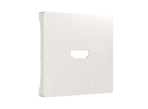 W1196013/ Накладка для розетки HDMI (перламутровый рифленый) W1196013