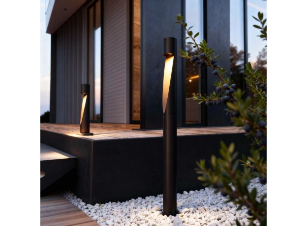 Ландшафтный светильник Recess 3000K черный 35177/F черный