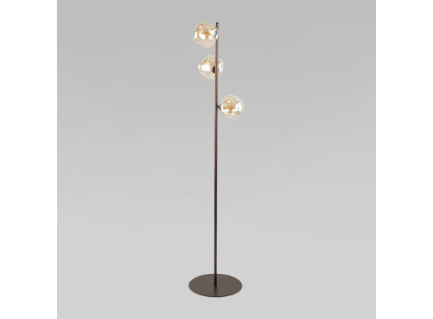 Напольный светильник со стеклянными плафонами 16150 Lava Brown