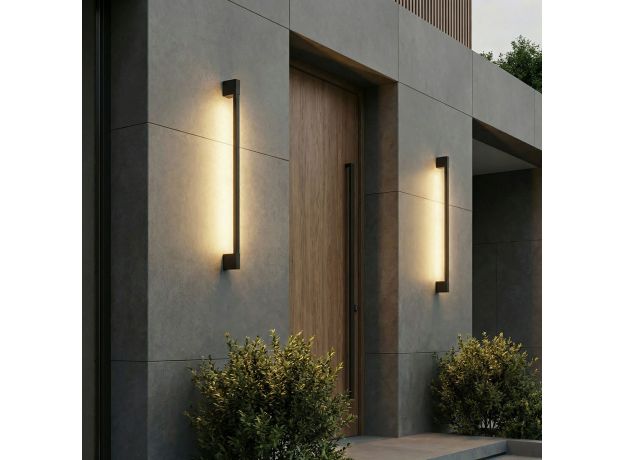 Настенный поворотный светильник Argos 3000K черный IP54 35122/D черный