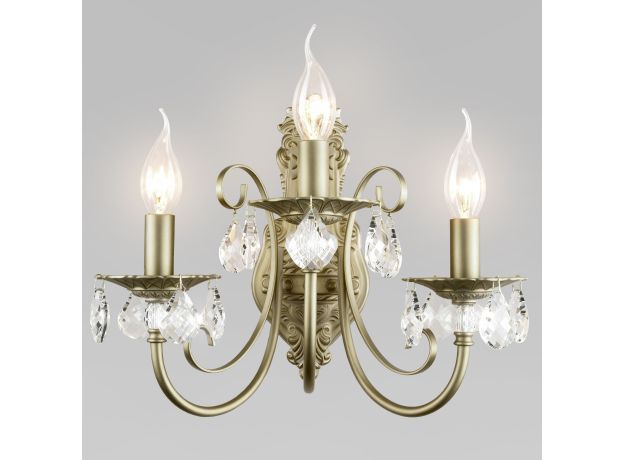 Настенный светильник с хрусталем 3305/3
