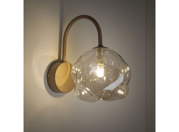 Настенный светильник со стеклянным плафоном 11152 Lava Sabia