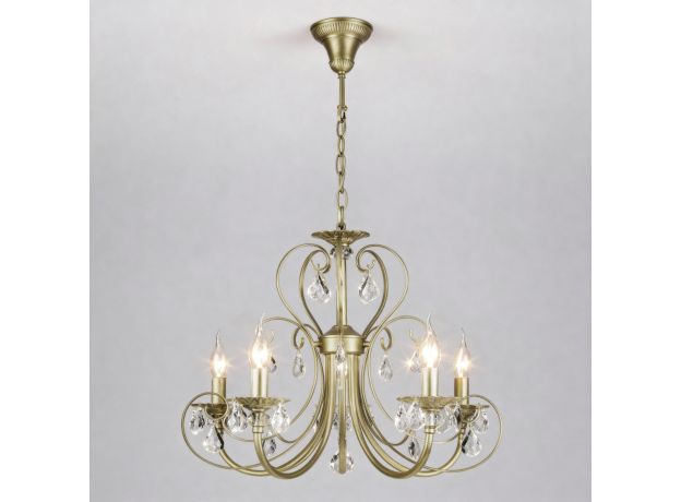 Подвесная люстра с хрусталем 3305/5