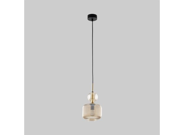 Подвесной светильник со стеклянным плафоном 11038 Sophia Cognac