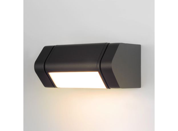 Уличный настенный поворотный светильник DORS 3000K черный 35163/D черный