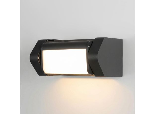 Уличный настенный поворотный светильник DORS 3000K черный 35163/D черный