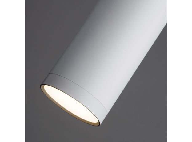 Светильник лофт подвесной со светодиодами 50135/1 LED хром/белый