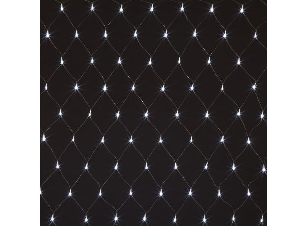 Новогодняя гирлянда сеть белый 1,5*1,5м IP20 300-001 белый