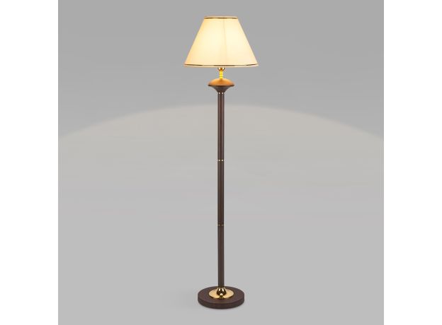 Напольный светильник с абажуром 01086/1 венге