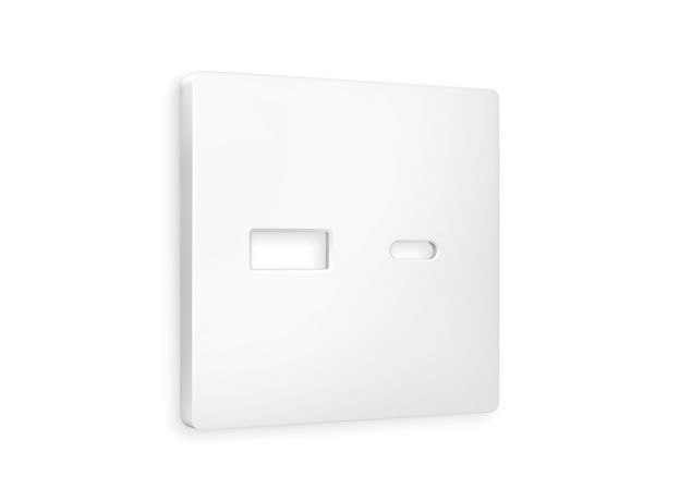 AP1310 Лицевая панель ALFA (Белый матовый) для розетки 2USB A+C QUANT