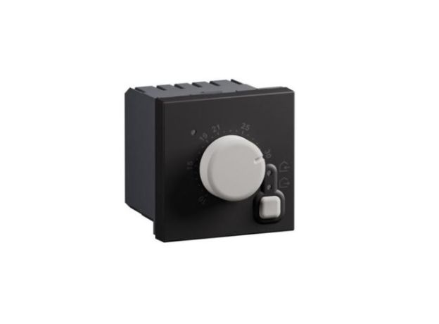 Bticino Light Now - термостат 2 модуля, цвет черный - YD4441