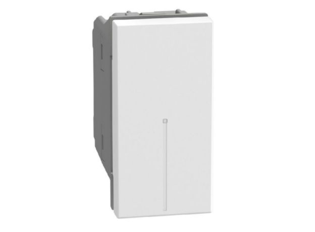 Bticino Light Now - переключатель перекрестный Axial 1 модуль, цвет белый - YW4054