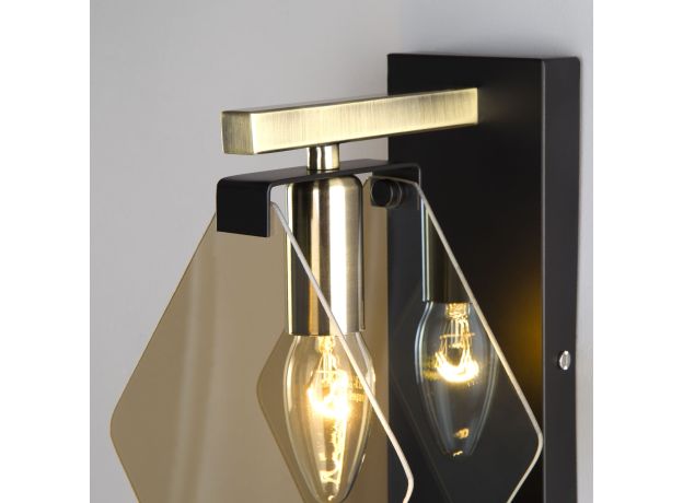 Бра в стиле лофт 60116/1 черный