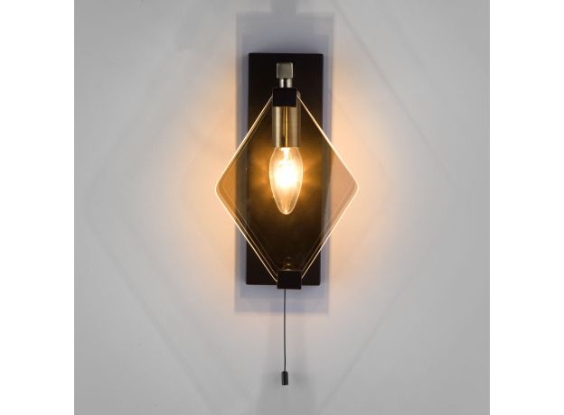 Бра в стиле лофт 60116/1 черный