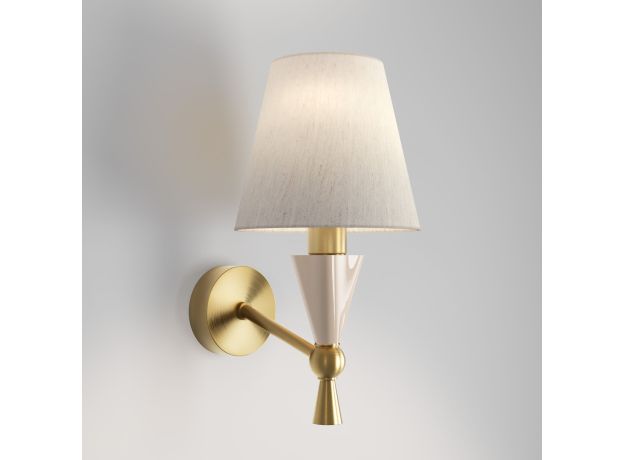 Настенный светильник с керамическим декором 103014