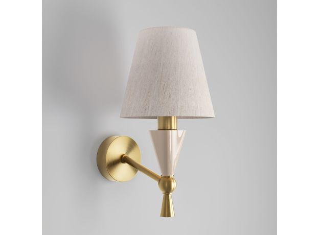 Настенный светильник с керамическим декором 103014