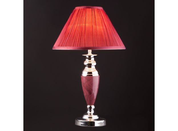 Настольная лампа 008/1T MRD (бордо)