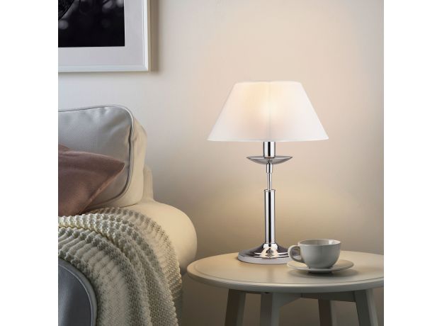 Настольная лампа 01010/1 хром