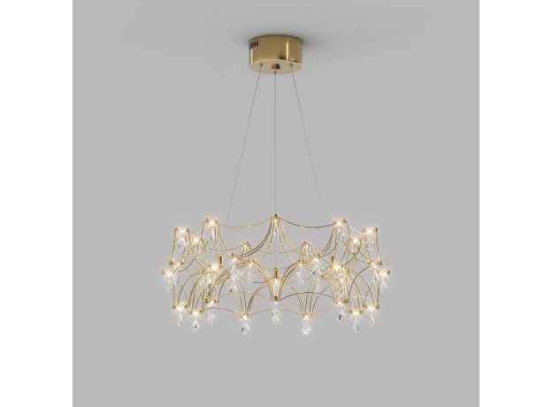 Подвесная светодиодная люстра с пультом управления 90401 LED