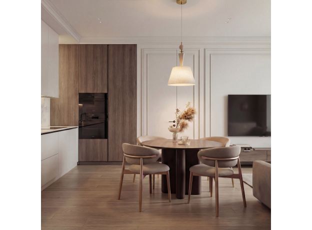 Подвесной светильник с декором из керамики 104014