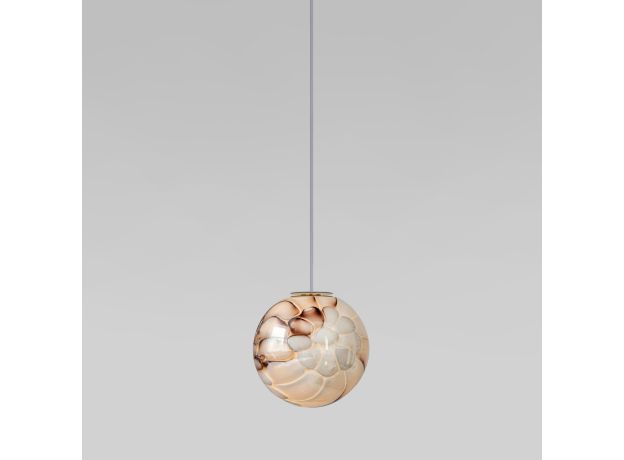 Подвесной светильник со стеклянным плафоном ручной работы 1_101