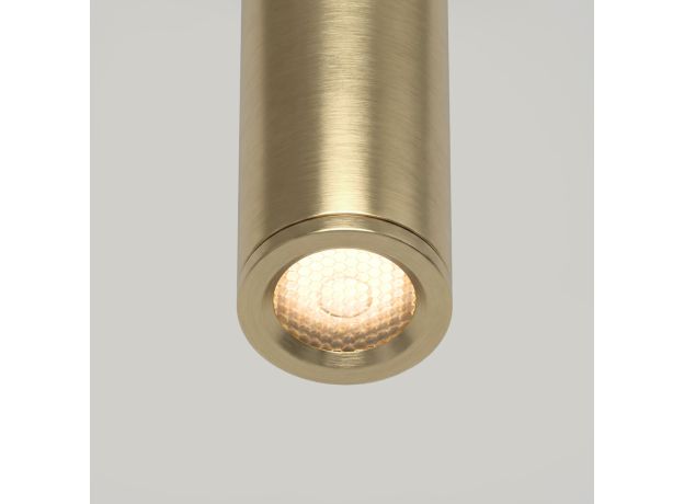 Подвесной светодиодный светильник Flinn 4W 3000K латунь 50263 LED