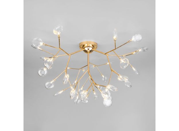 Потолочная люстра со стеклянными плафонами 566